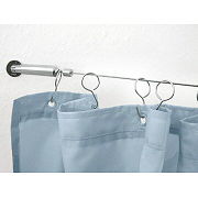 wire shower curtain rod