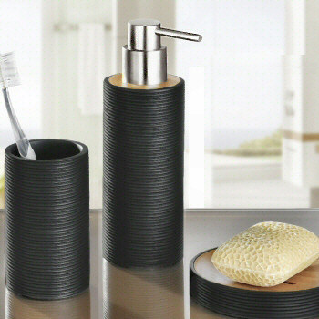 Bamboo Bathroom Accessory Sets