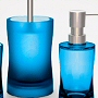 modern bath accessories in beautiful bright colors