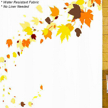 Leaves Shower Curtains product photo