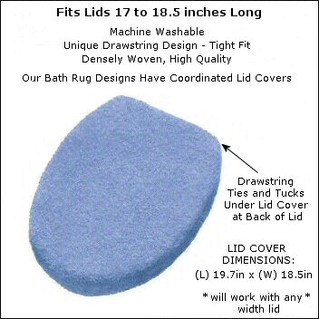 extra large toilet seat lid covers