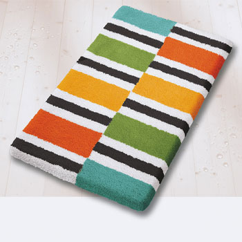 Colorful bath deals rugs