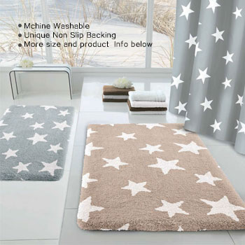 Stars Bath Rugs