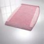 plush bathroom rug in medium size, flamingo, pink