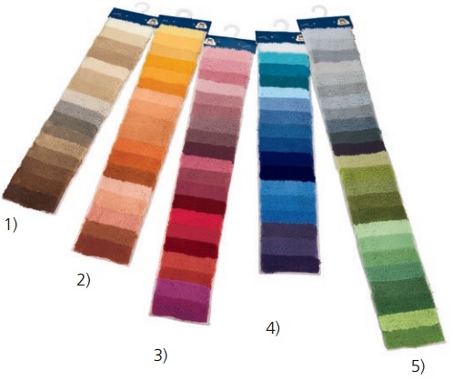 Creativo Color Strips for Grandezza Rugs